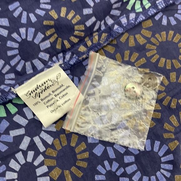 Gundrun Sjogen Organic Cotton Printed Button Down Tunic S - Picture 6 of 6